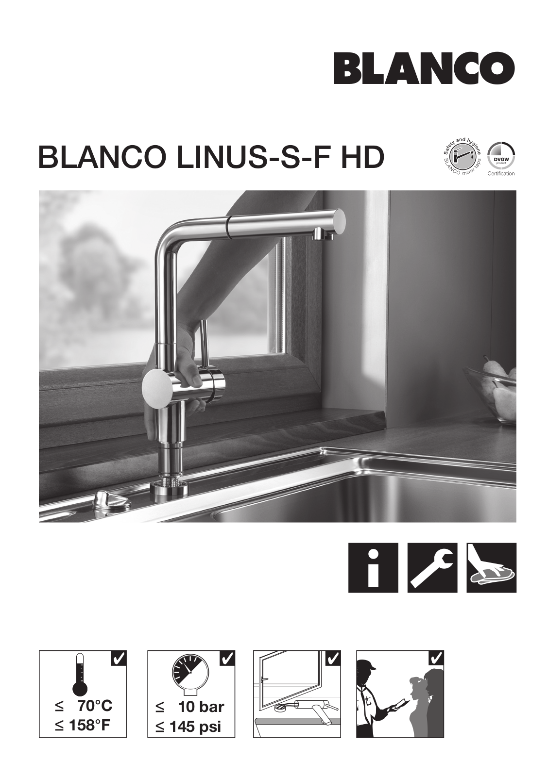 Blanco Linus-S-F HD User Manual