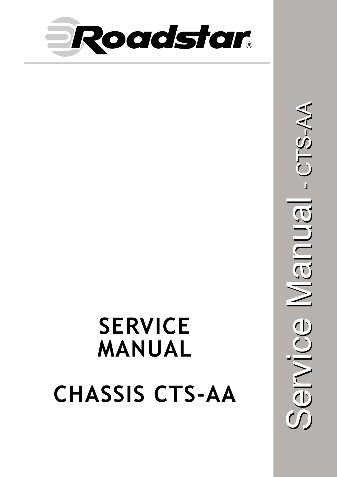 Roadstar cts aa schematic