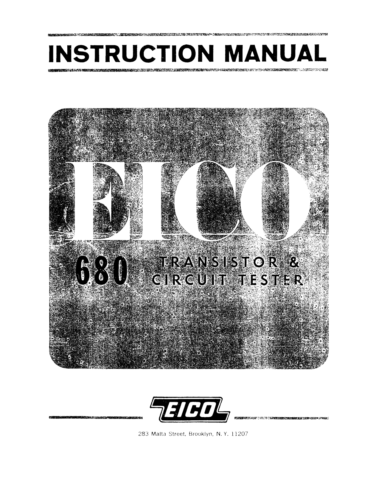 Eico 680 Owners manual