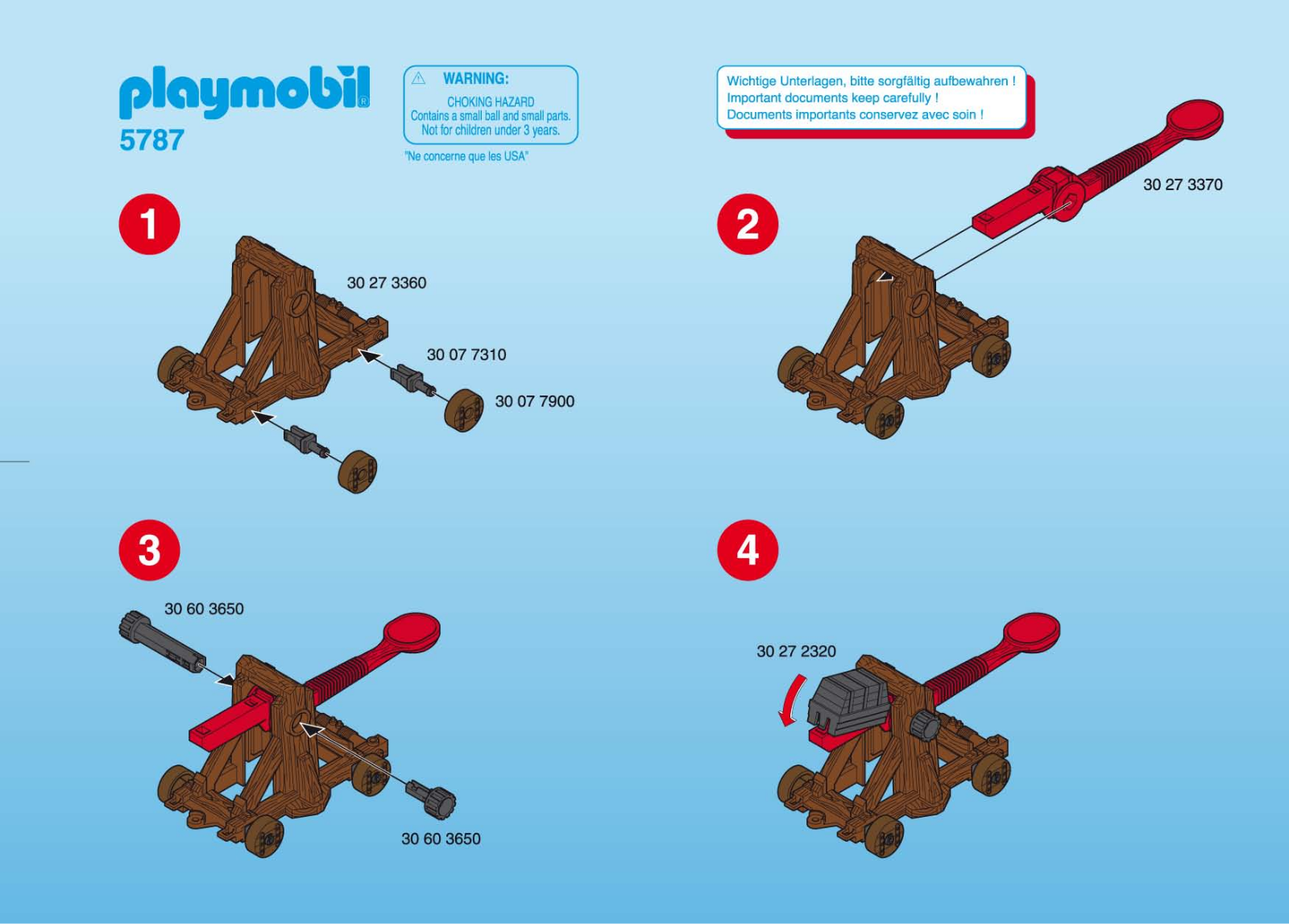 Playmobil 5787 Instructions