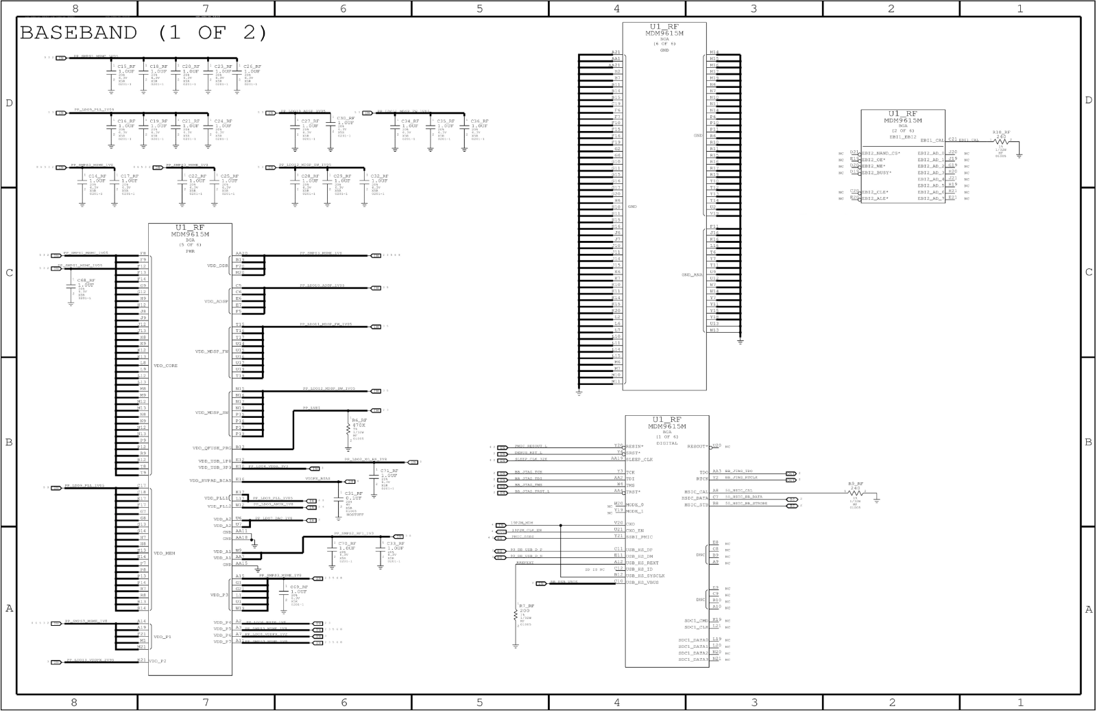 Apple iphone 5с schematics diagram