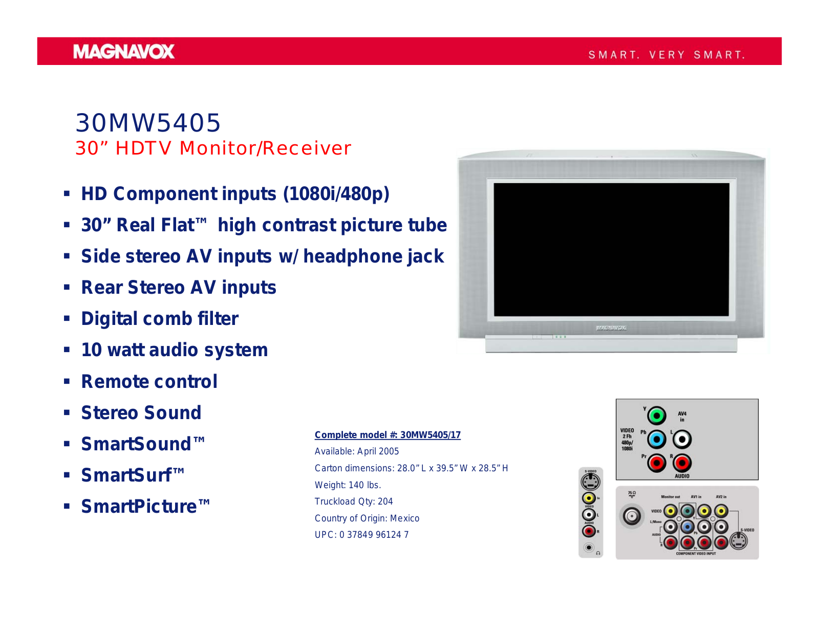 Magnavox 30MW5417 User Manual