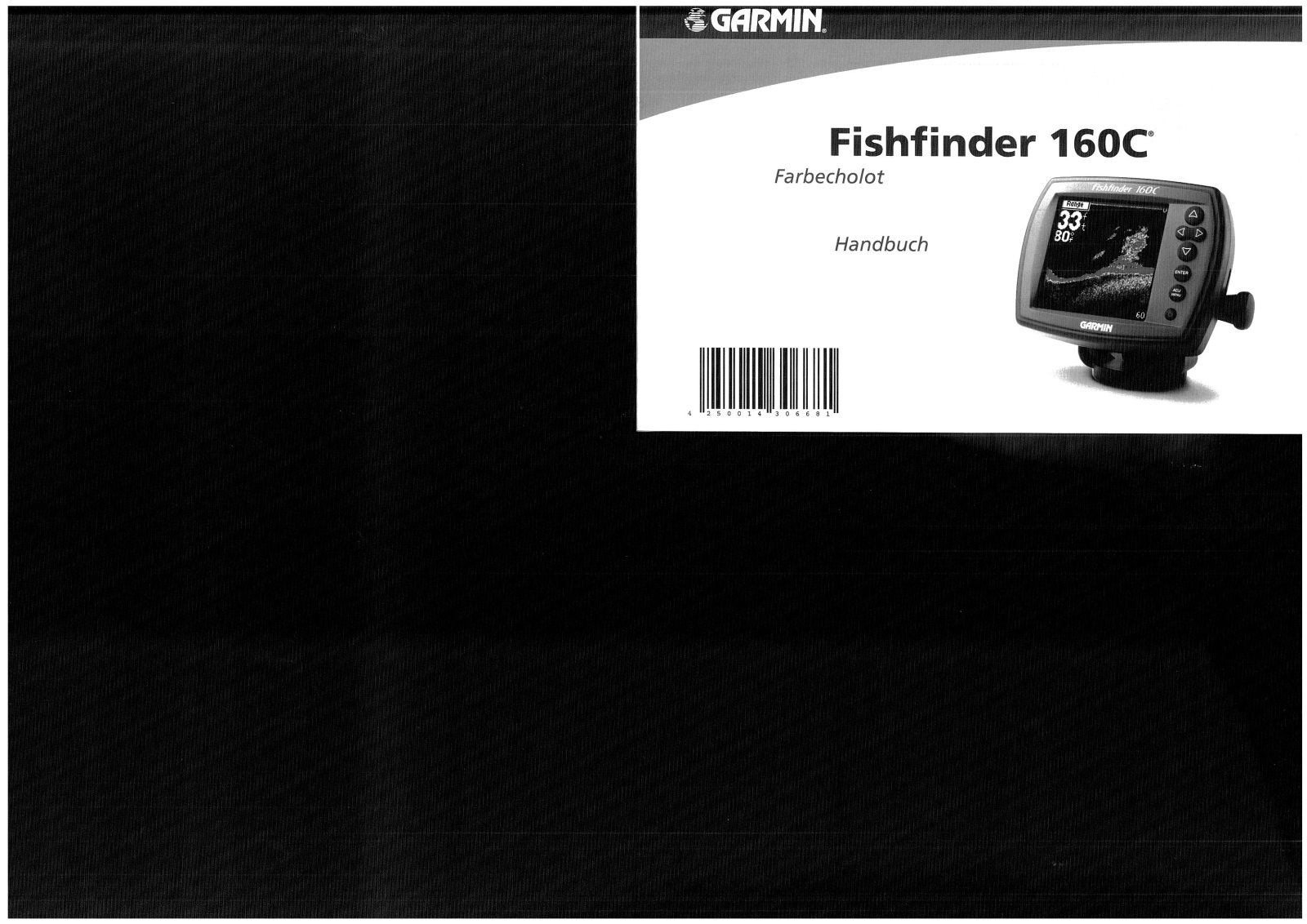 Garmin Fishfinder 160C Owner`s manual