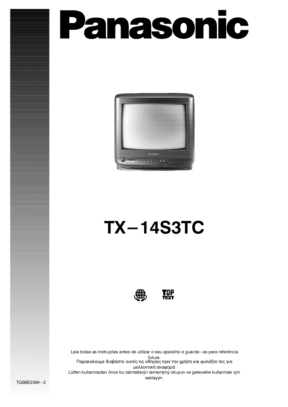 PANASONIC TX-14S3TC User Manual