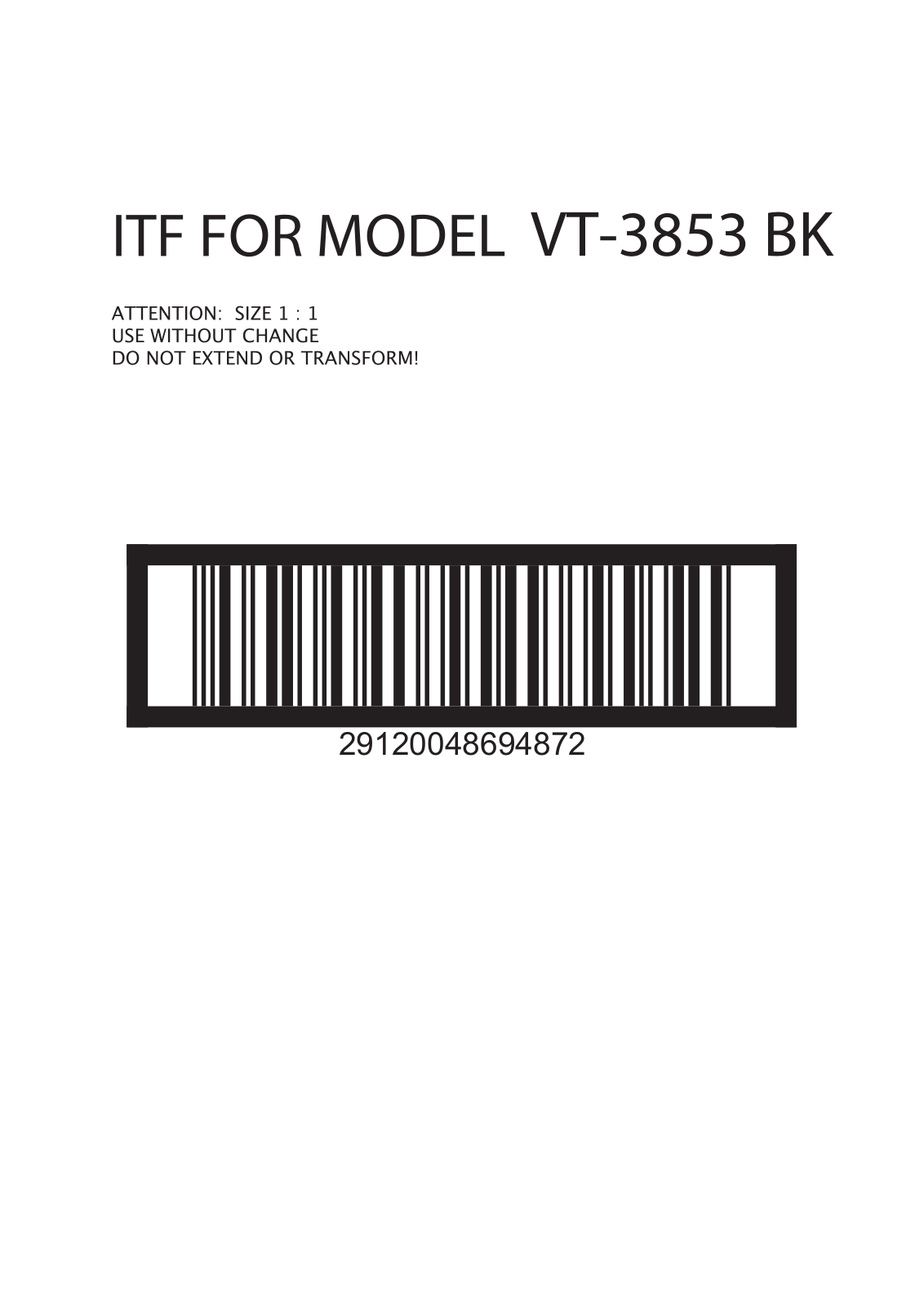 Vitek VT-3853 BK User Manual