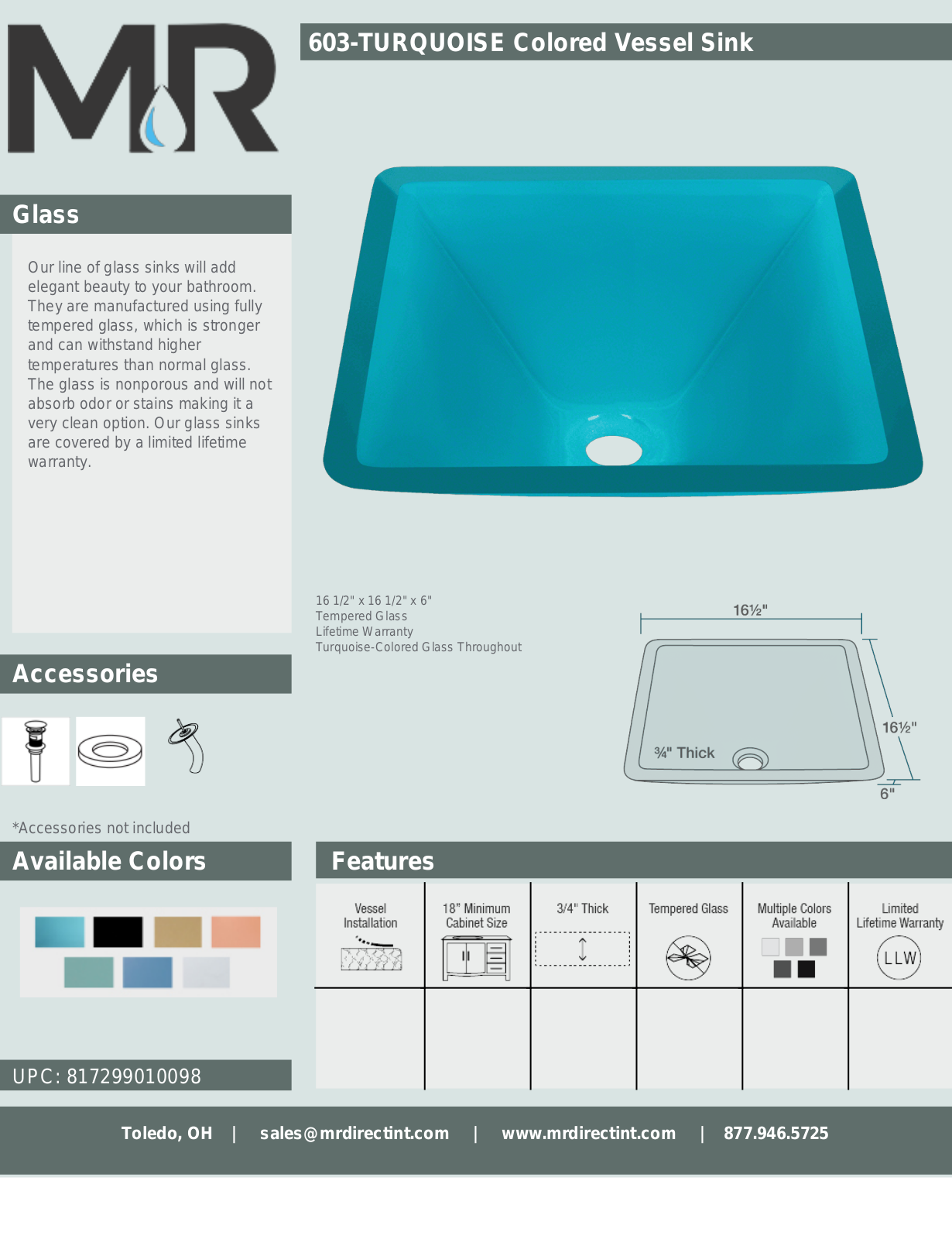 MR Direct MRDR1480 Specifications - ManualMachine.com