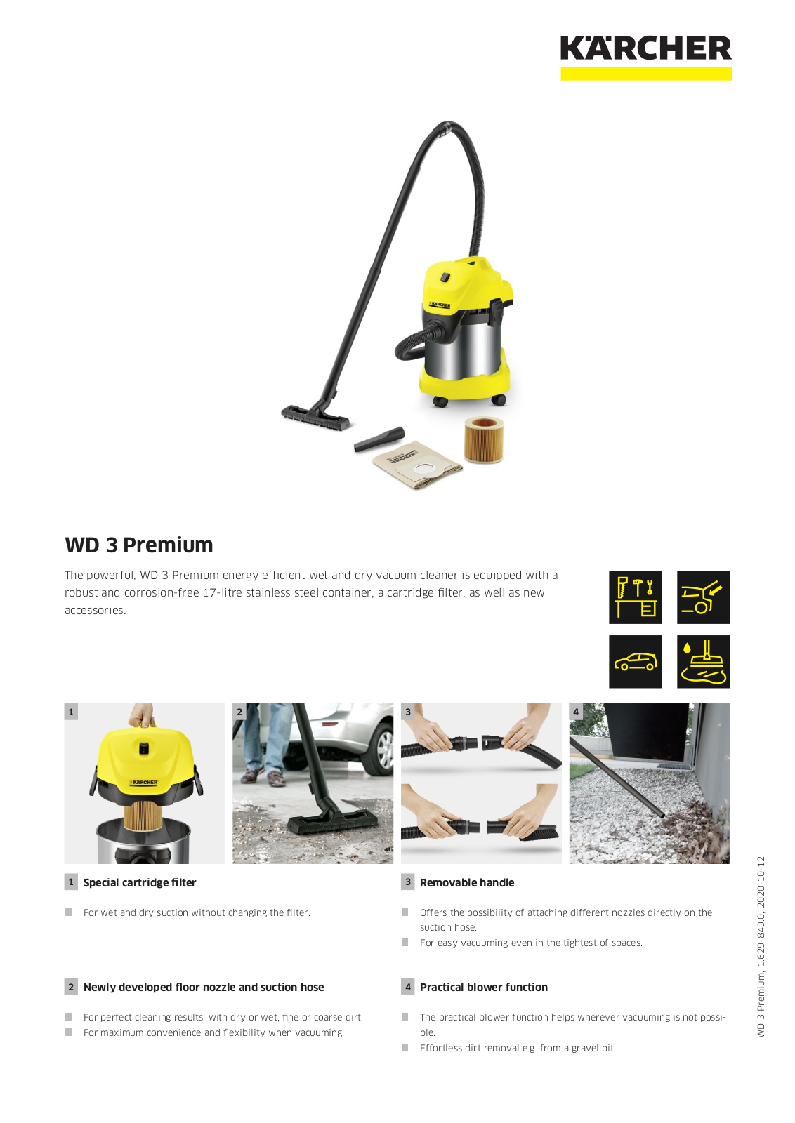 Kärcher WD 3 Premium User Manual