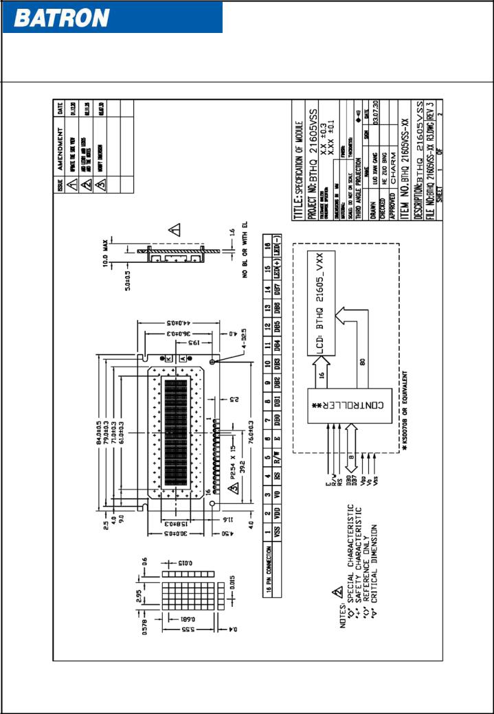 BATRON BTHQ 21605VSS-01 User Manual