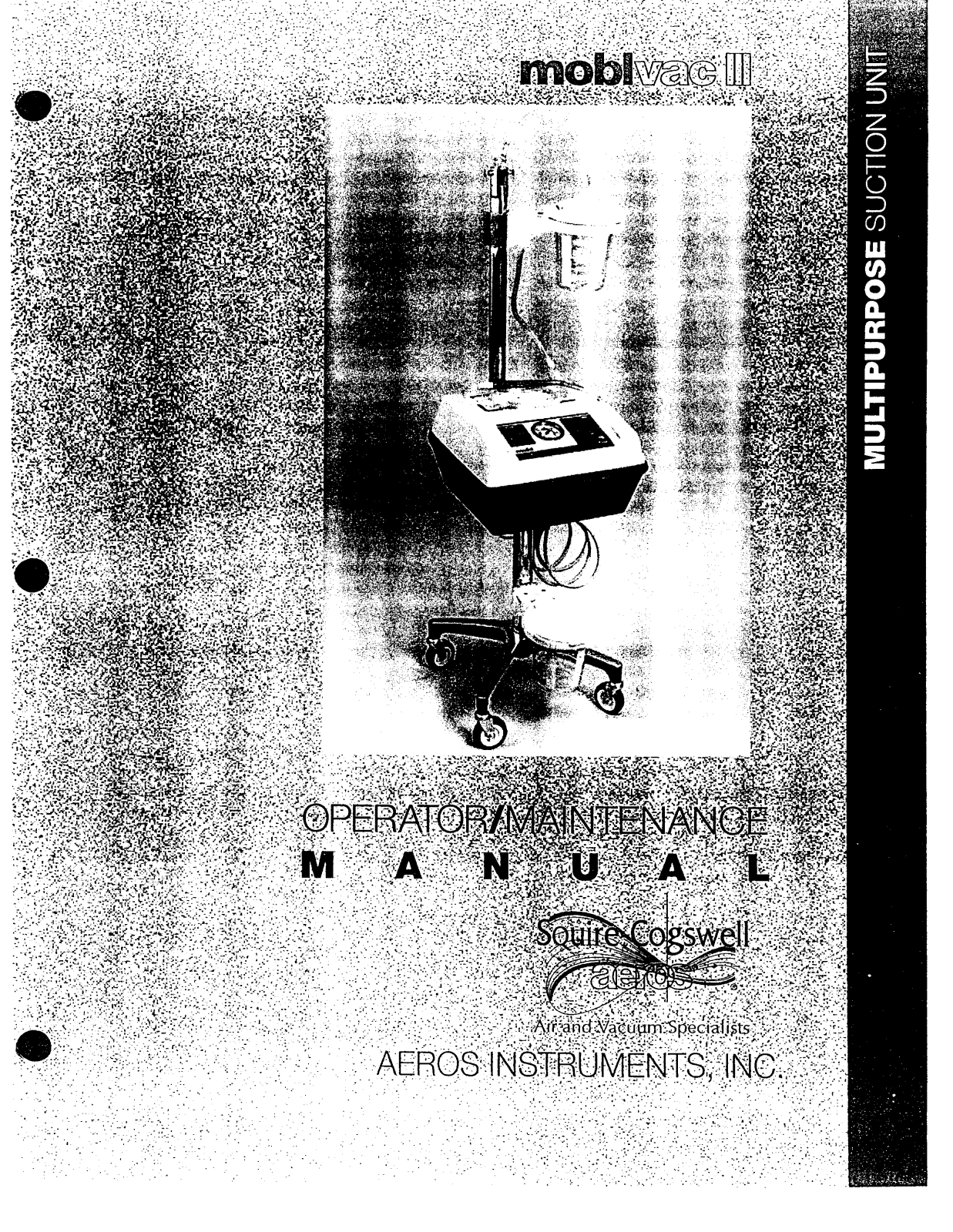Aeros Moblvac Ill User manual - ManualMachine.com