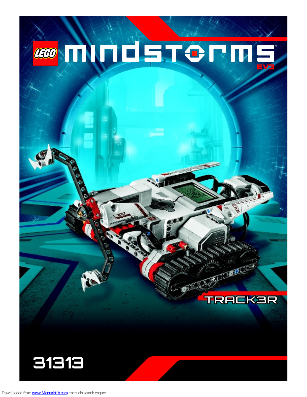 LEGO 31313, Mindstorms TRAC3R 31313 Instructions Manual