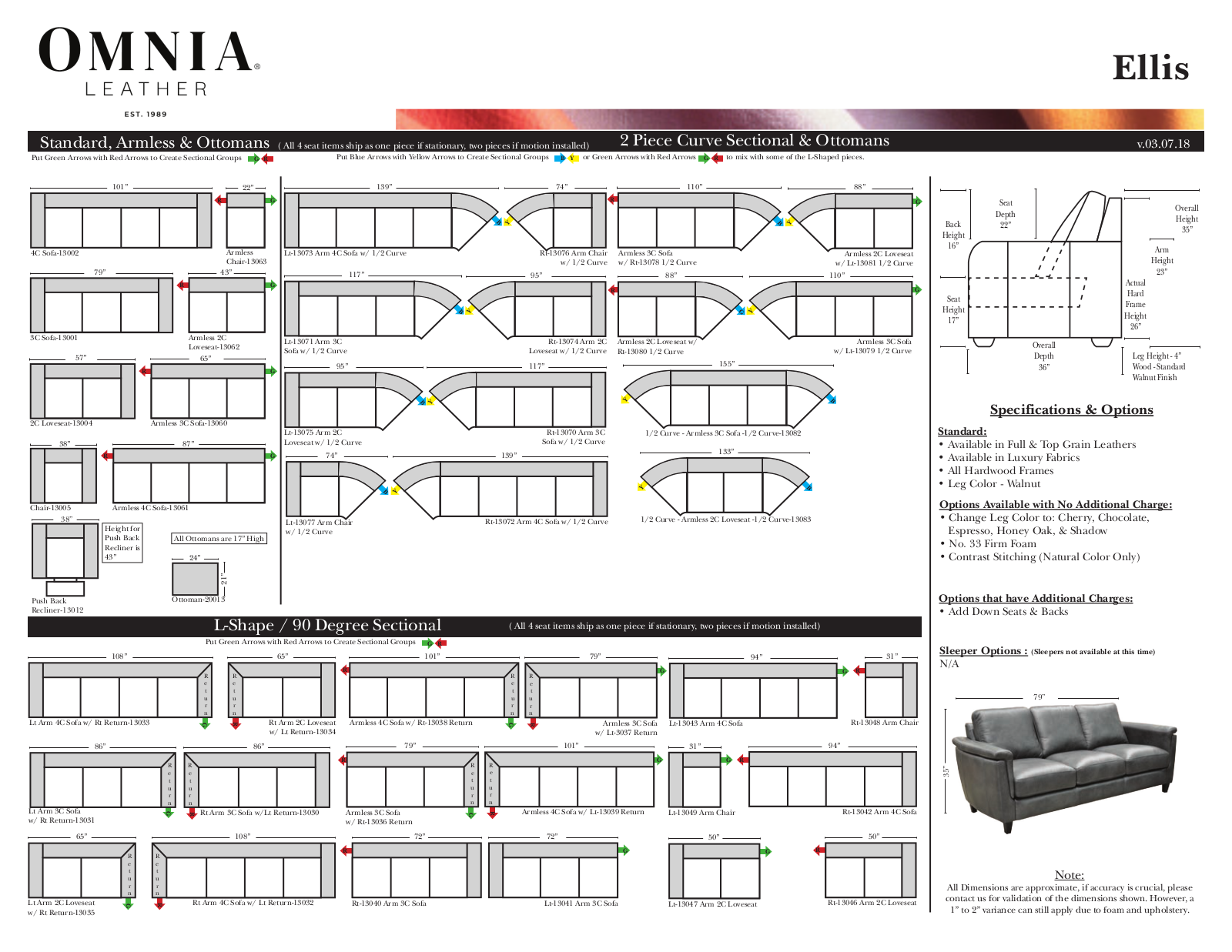 Omnia Leather OTL10331 Specifications - ManualMachine.com
