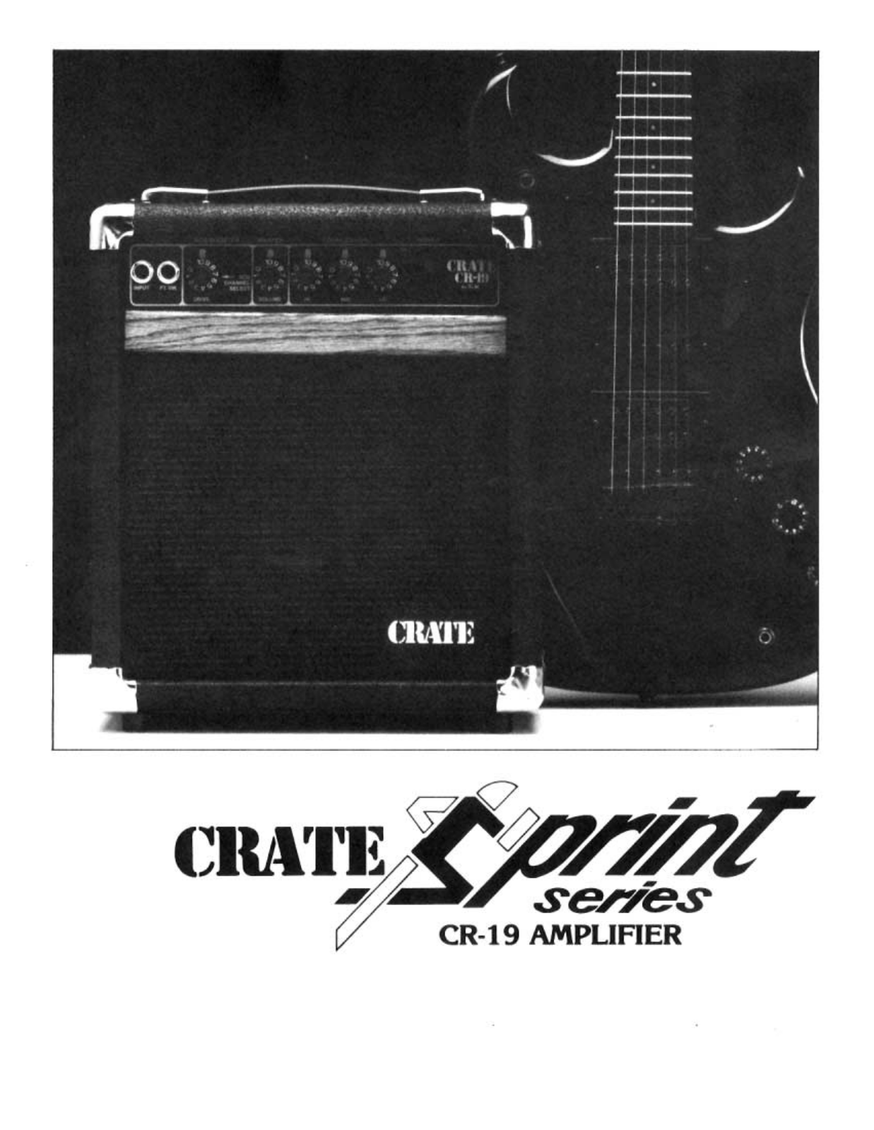 Crate Amplifiers CR19 User Manual