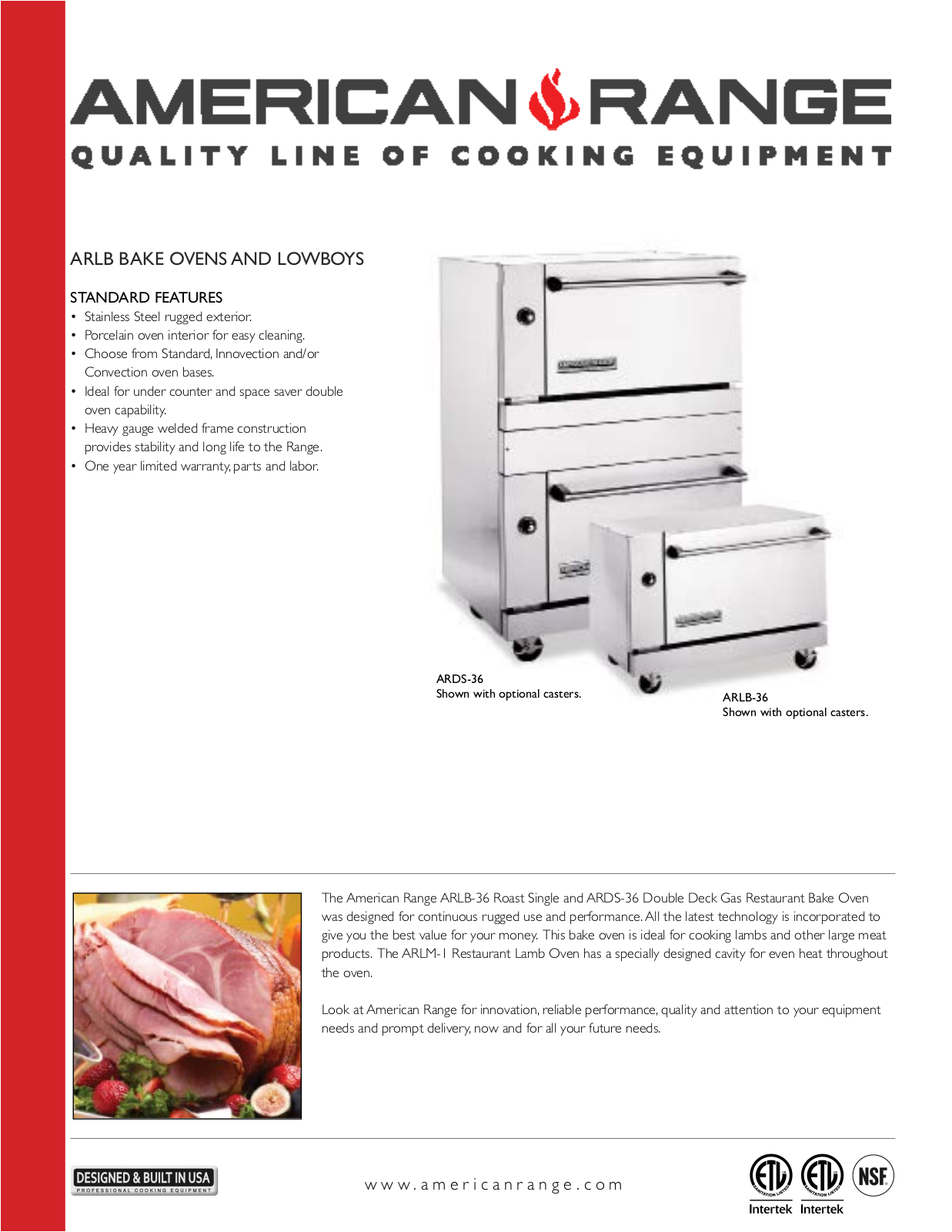 American Range ARDS-36 User Manual - ManualMachine.com