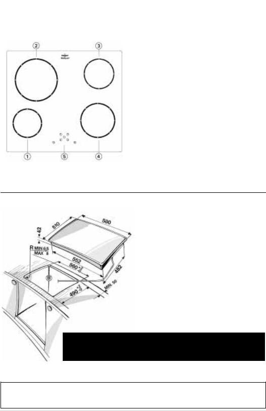 Whirlpool HOB 601 B INSTRUCTION FOR USE