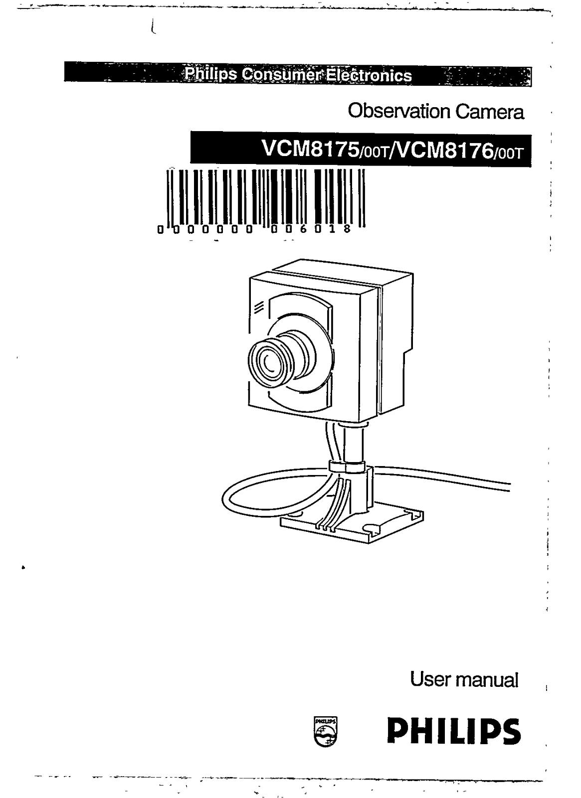 Philips VCM8176/00T, VCM8175/00T User Manual