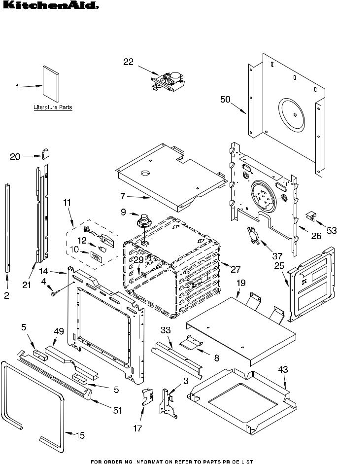 KitchenAid KEBC147KWH05 Parts List