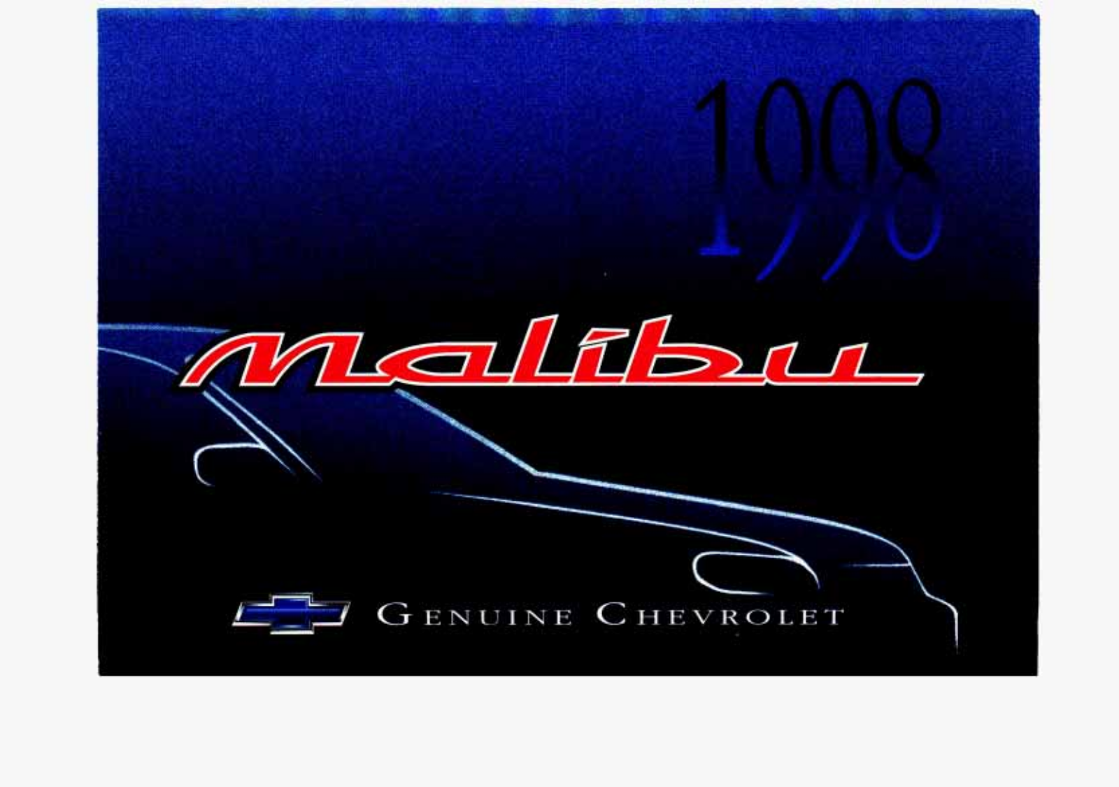 Chevrolet MALIBU 1998 User Manual