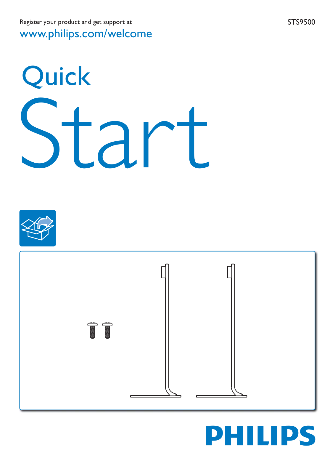 Philips STS9500/00 Quick Start Guide