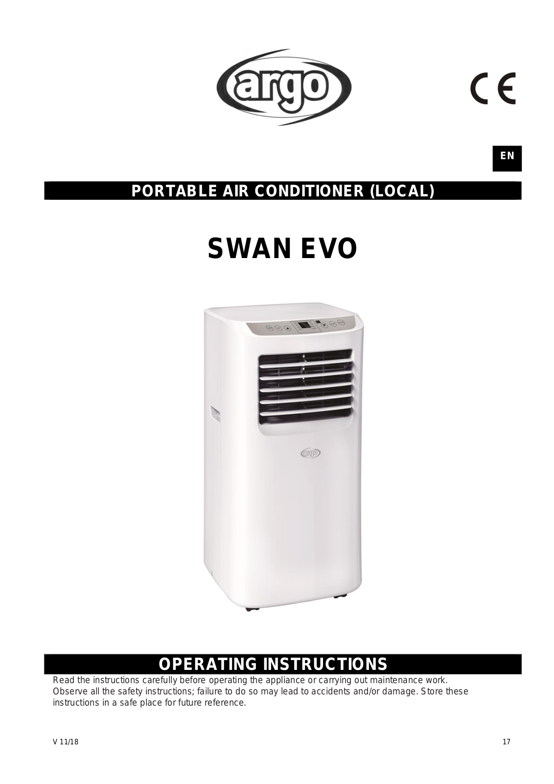 Argo Swan EVO User Manual