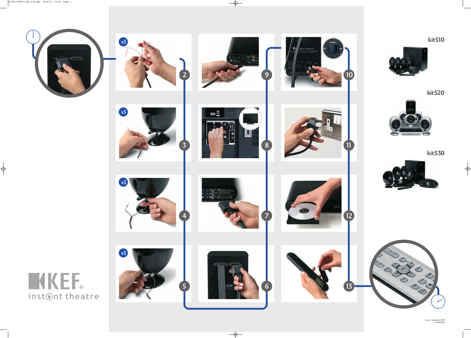 KEF KIT-520 Owners manual