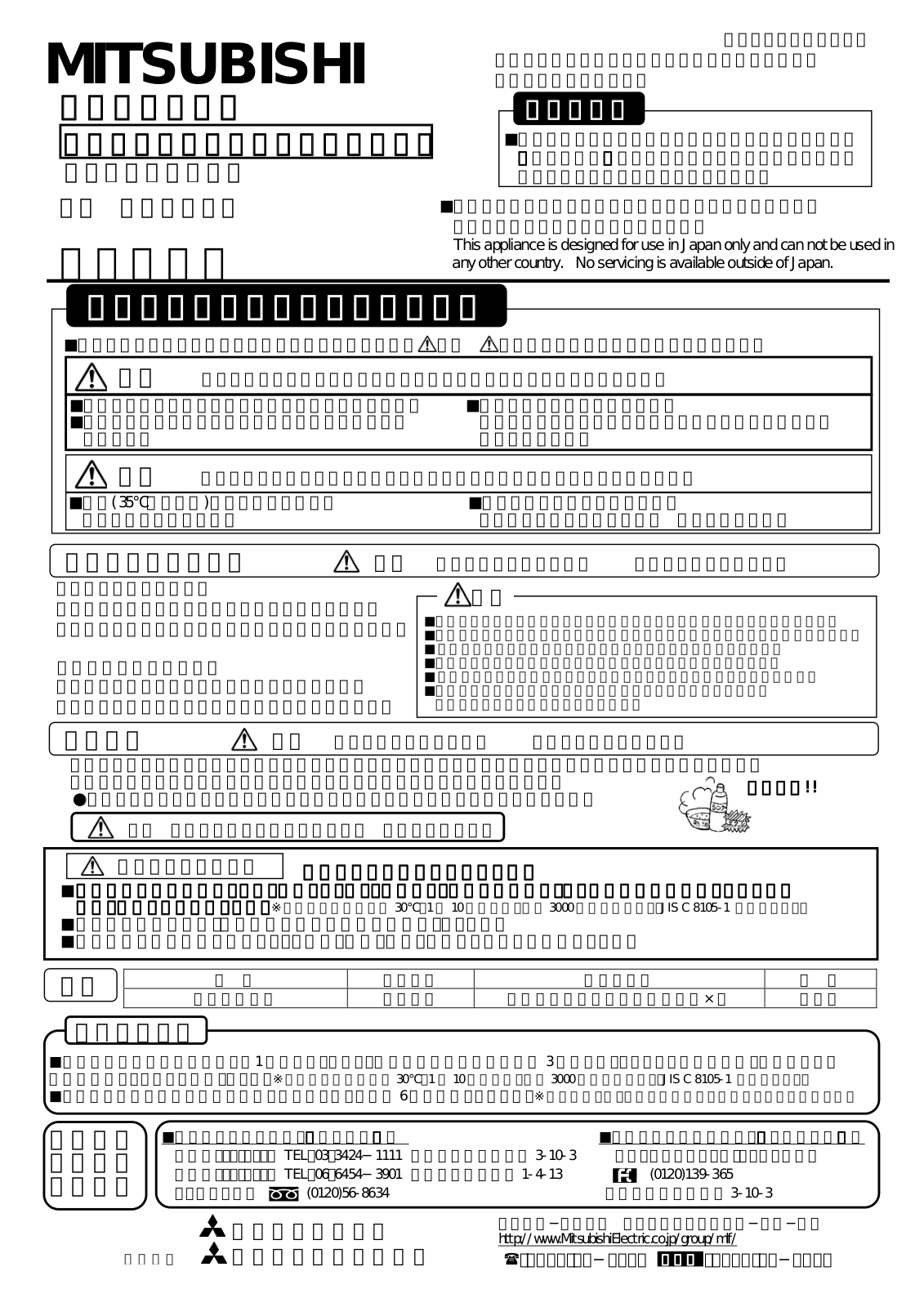 Melco WC1555 User Manual