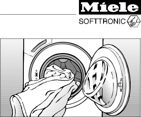 Miele W Special S2 CH Instructions Manual