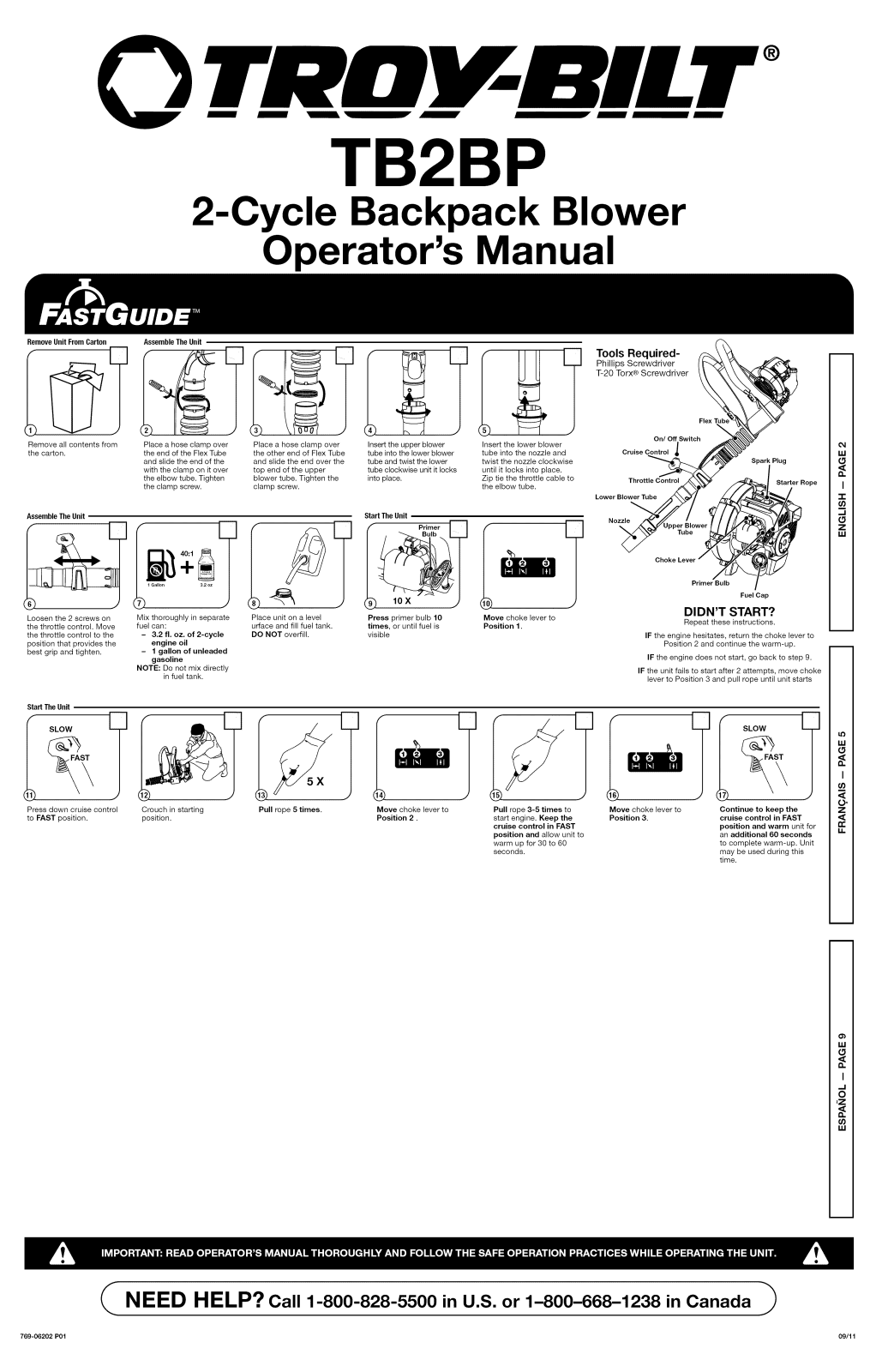 Ace 7306566 Owner’s Manual