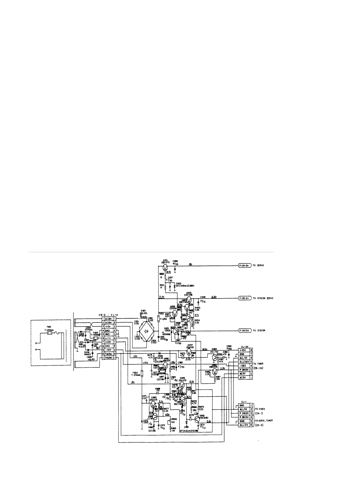 FUNAI tv1400 Service Manual