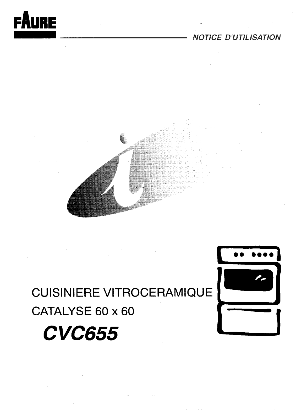 Faure CVC655W User Manual