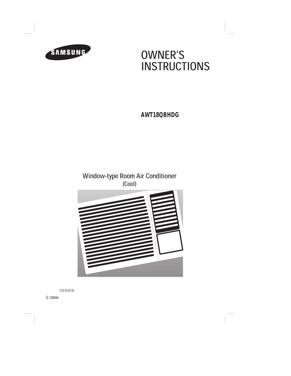 Samsung AWT18QBHDGD User Manual