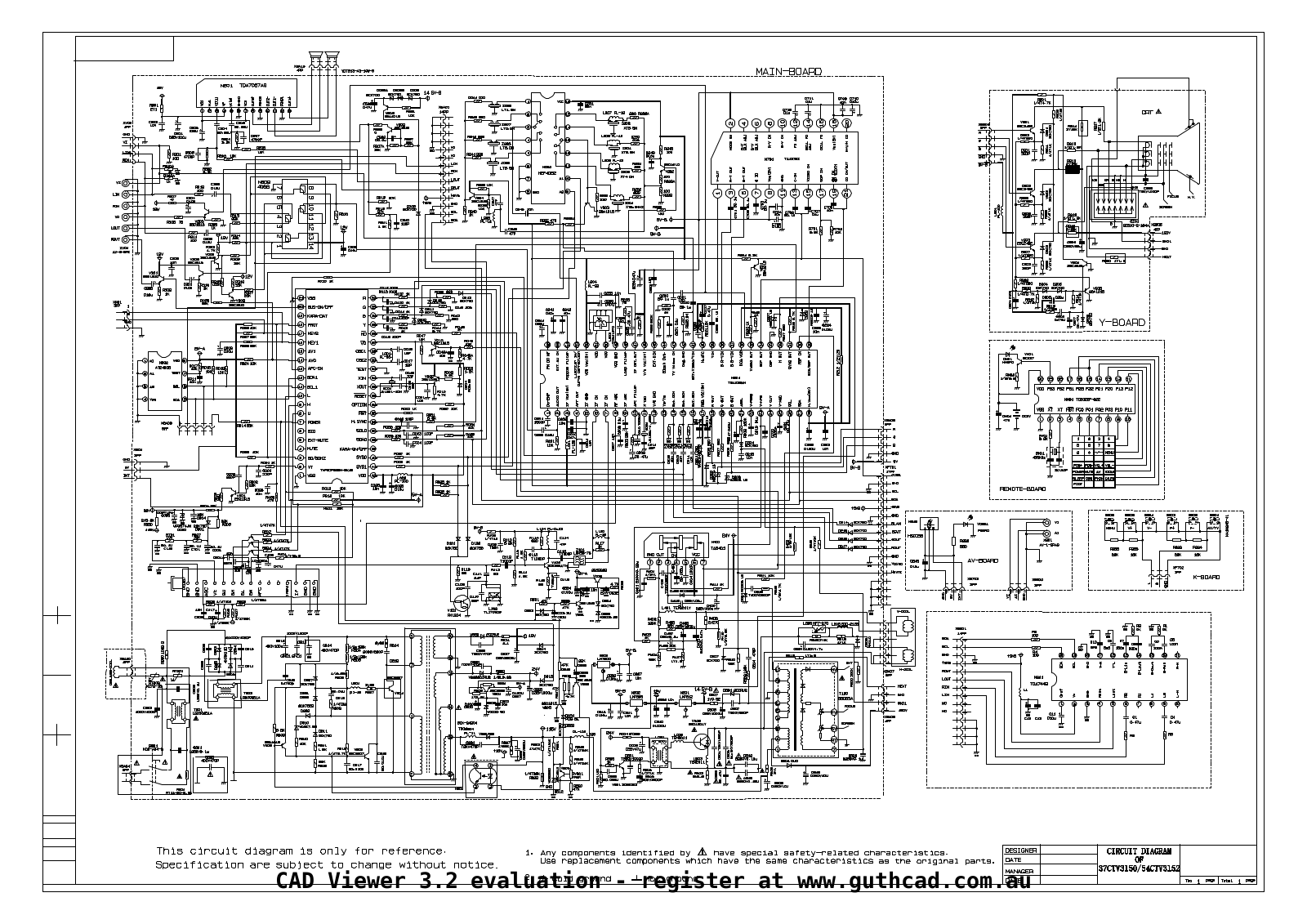 Rolsen C2190 Schematics