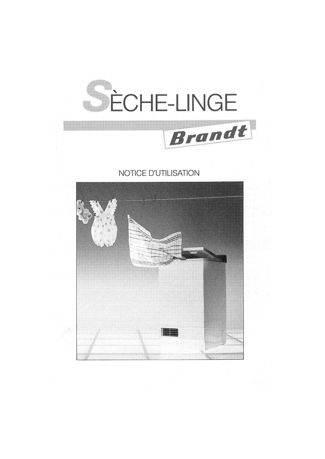 BRANDT SE815 User Manual