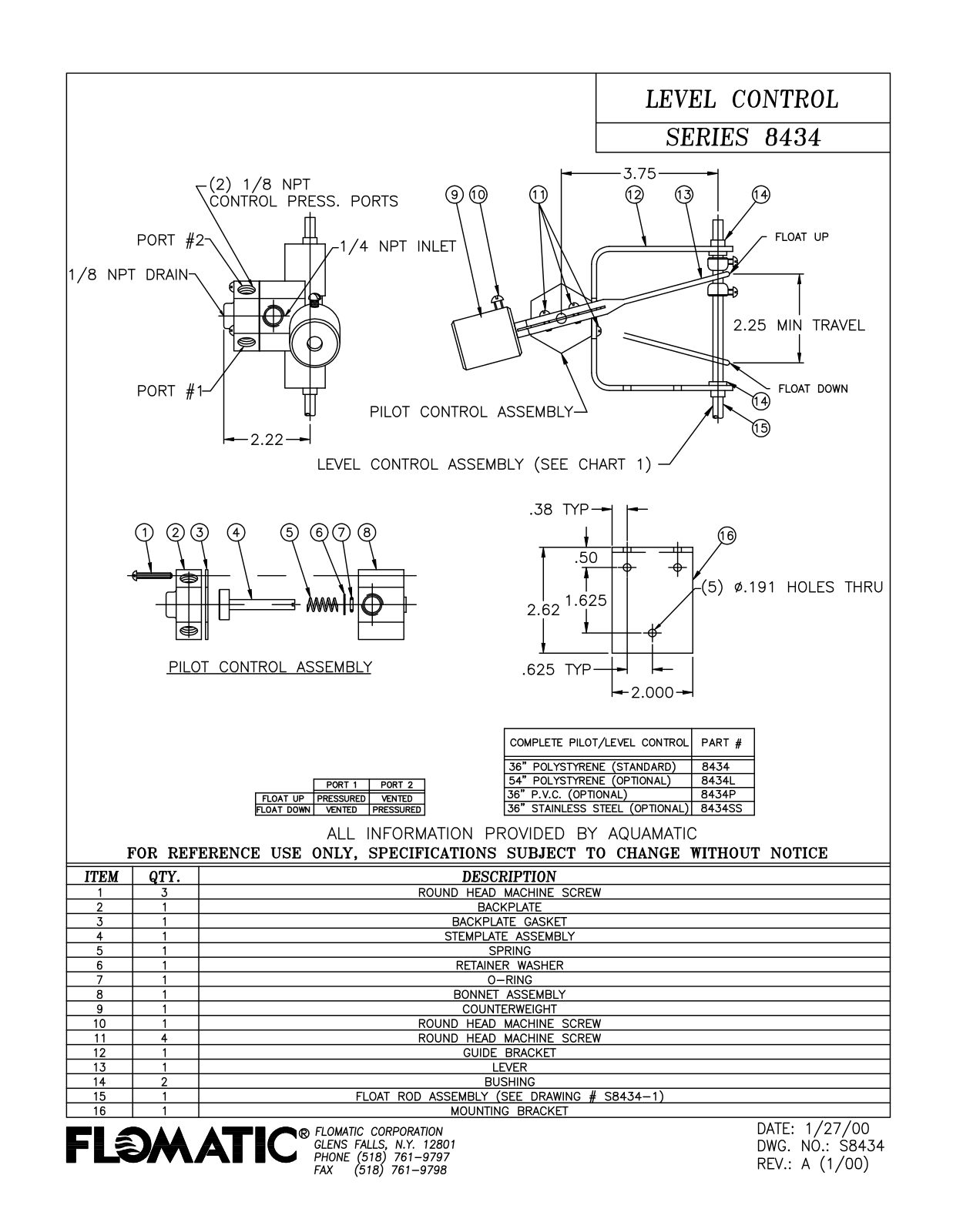 Flomatic 8434 Shematics