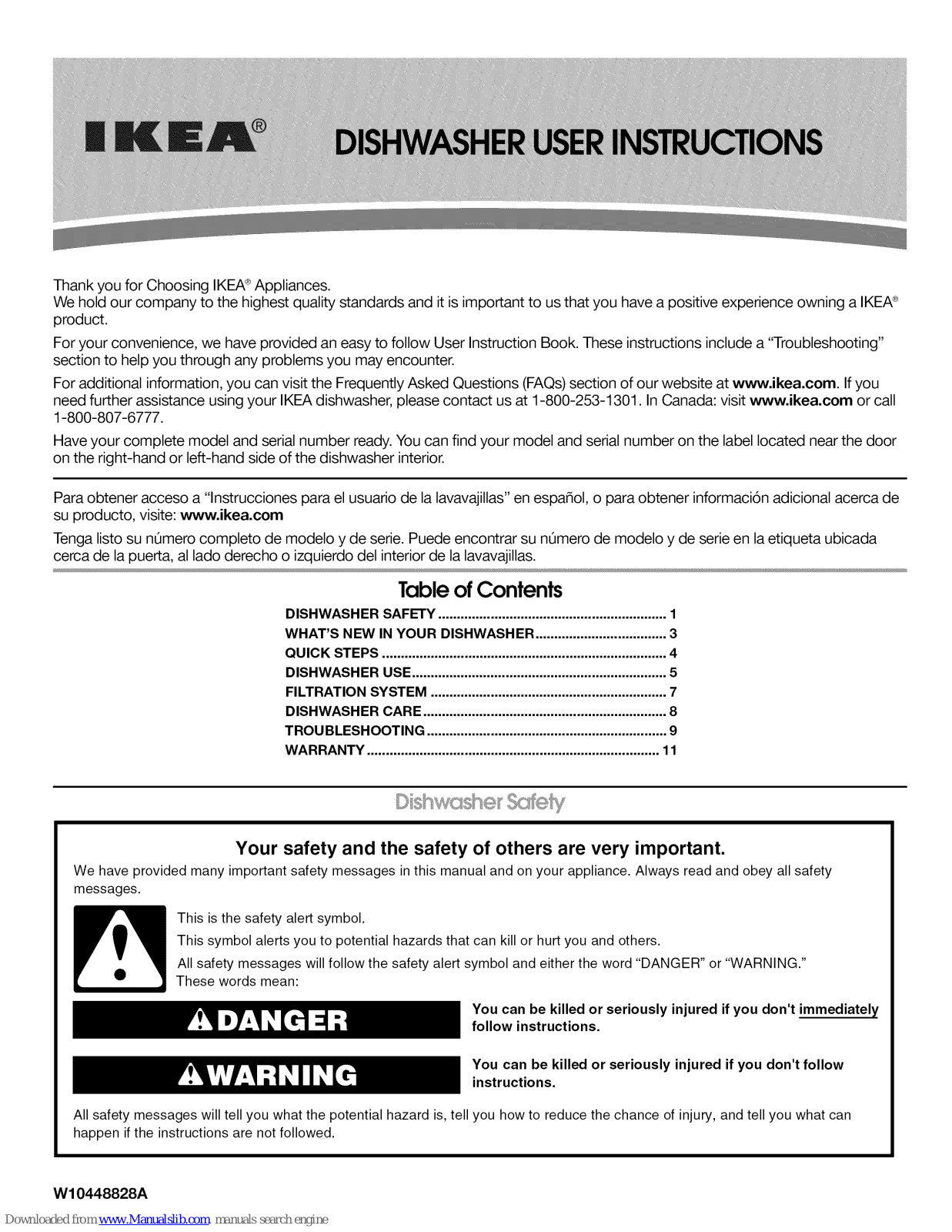 IKEA IUD6100YW0, IUD8100YS0, AKERBY User Instructions - ManualMachine.com