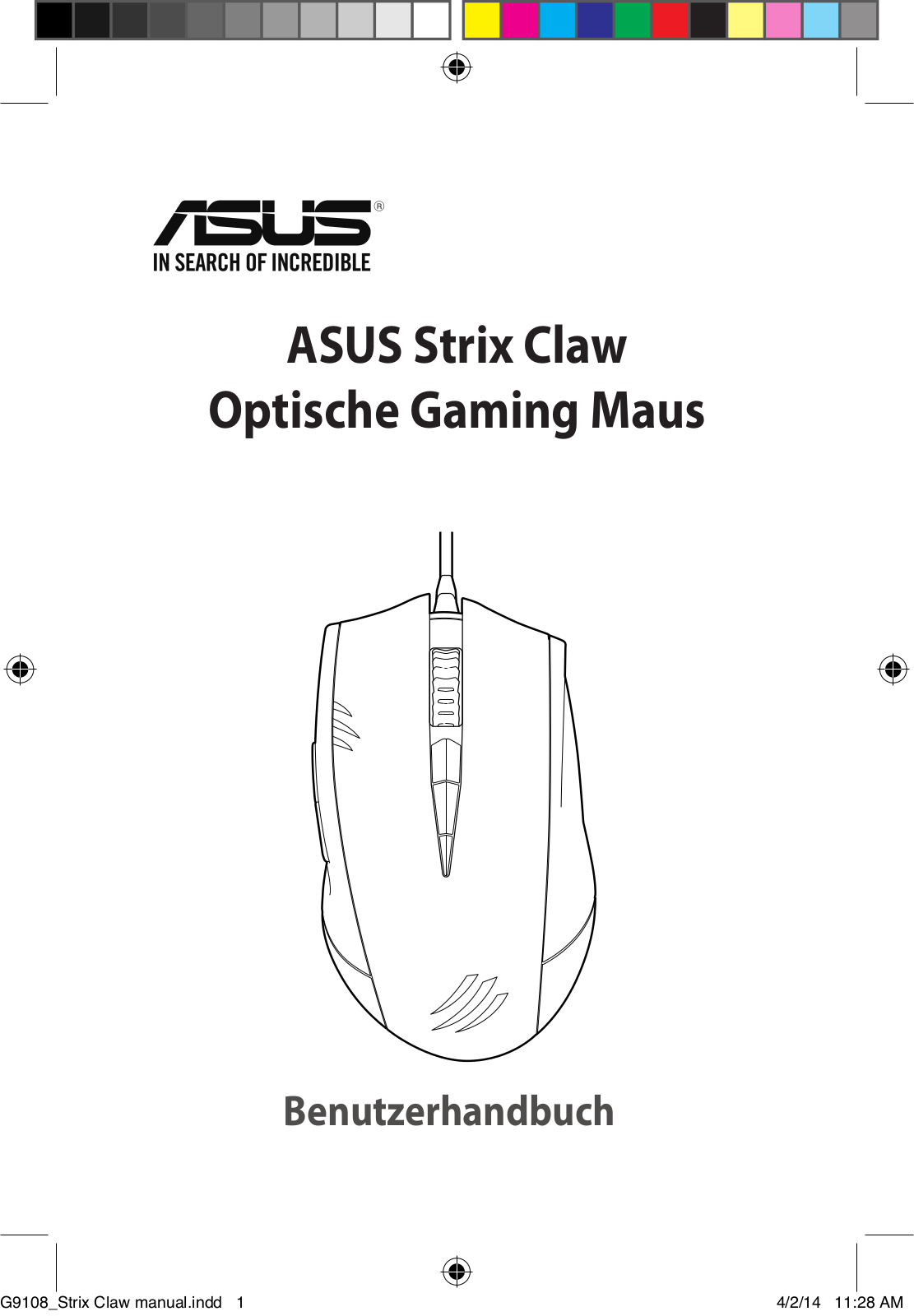 Asus STRIX CLAW User’s Manual