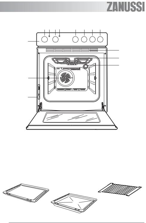 Zanussi ZOU161X, ZOU161B User Manual