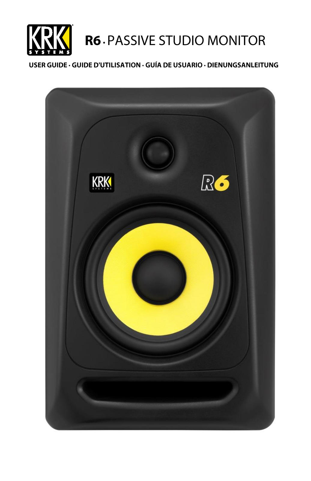 KRK R6G3 User manual