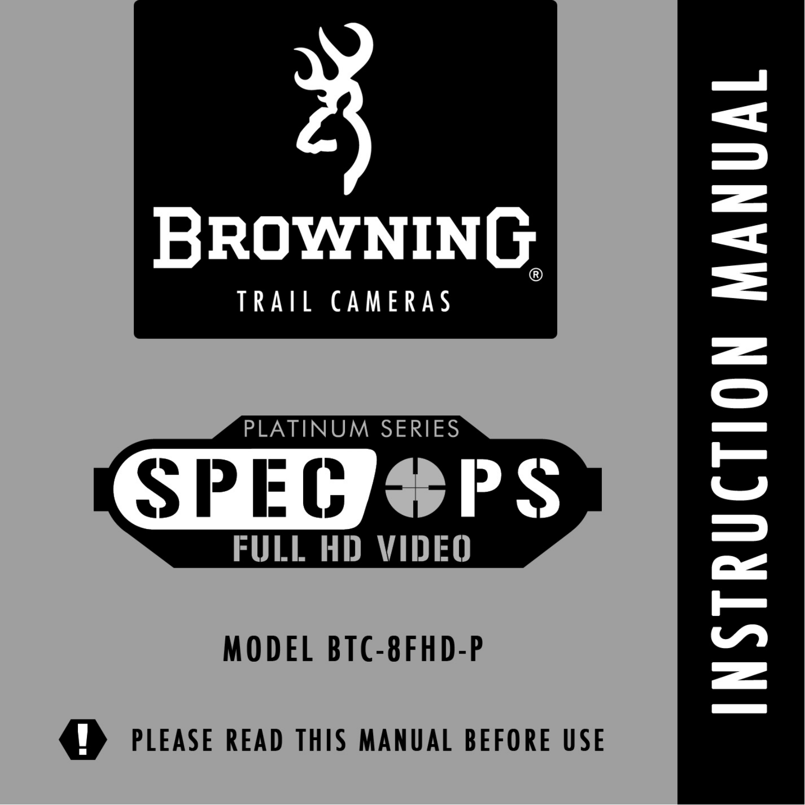 Browning BTC-8FHD-P User Manual