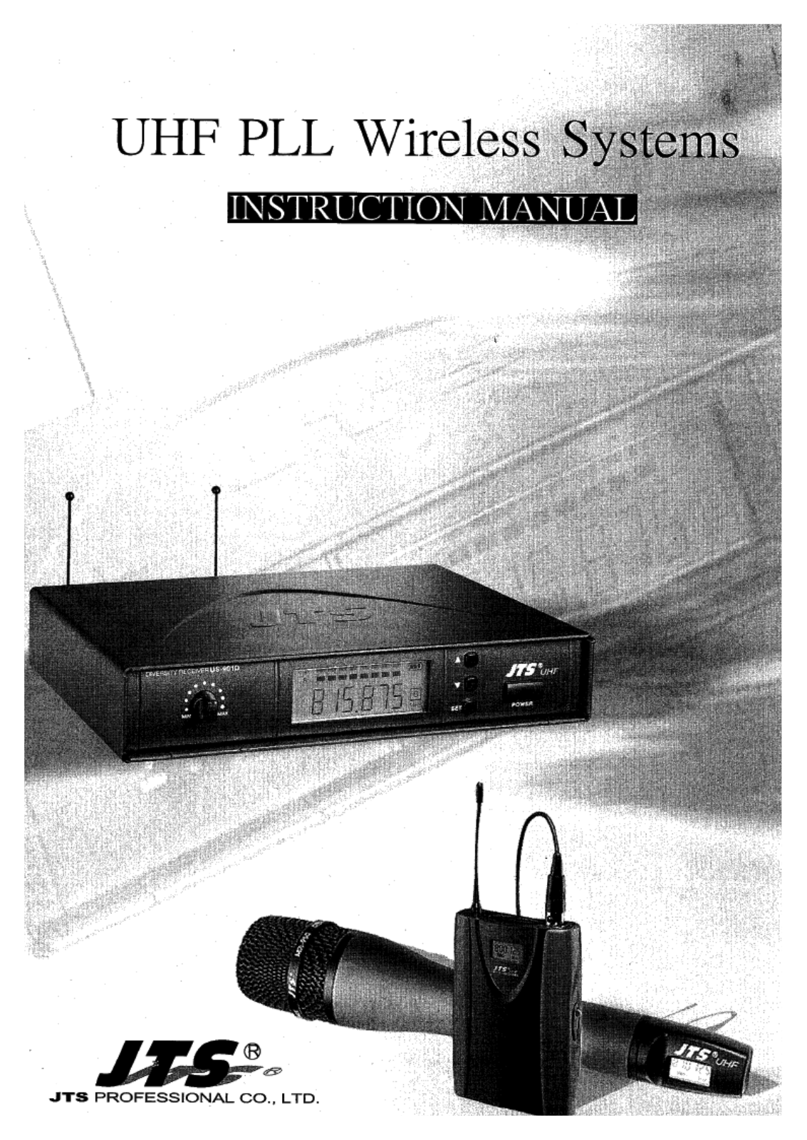 JTS Professional Co MH 950 Users manual