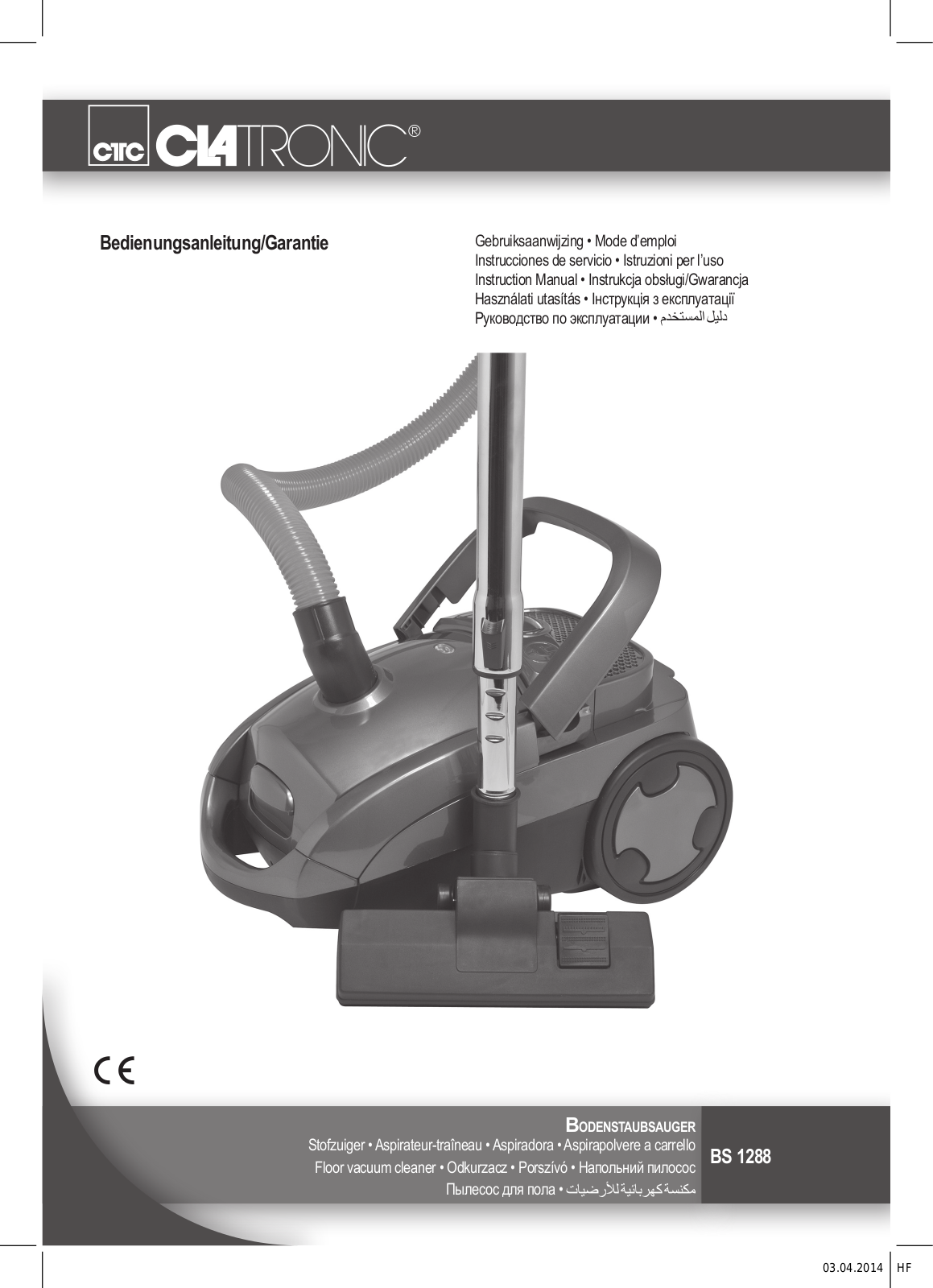 Clatronic BS 1288 User Manual