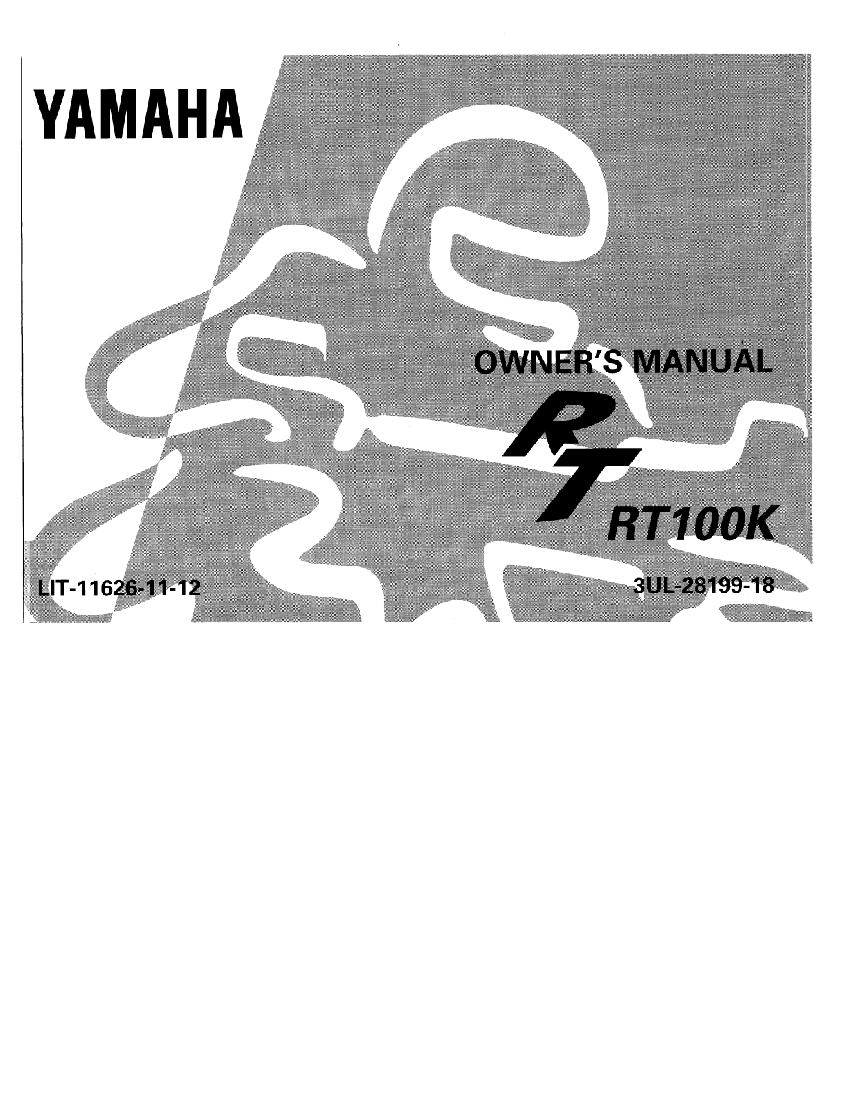 Yamaha RT100K User Manual