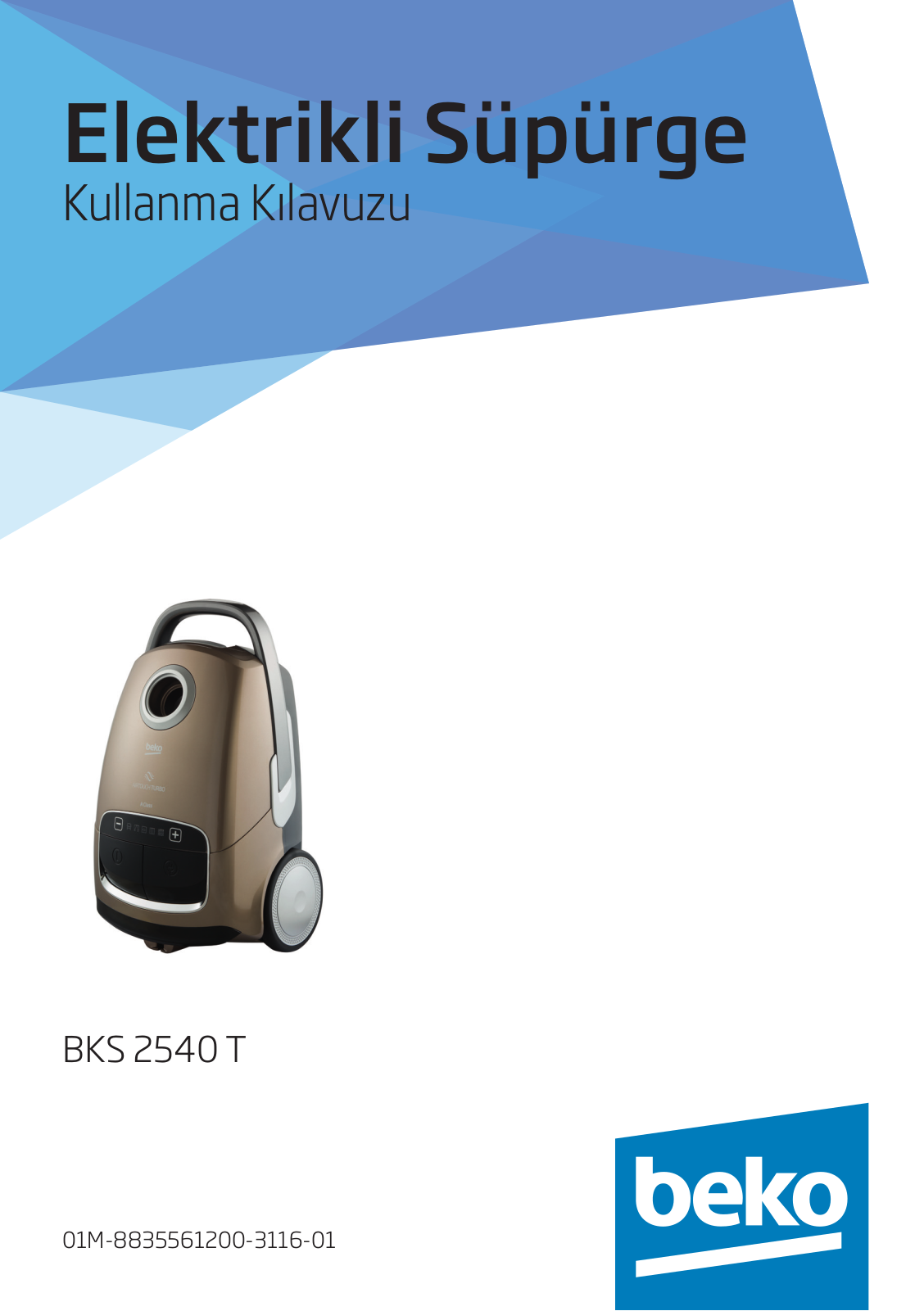 Beko BKS 2540 T User manual