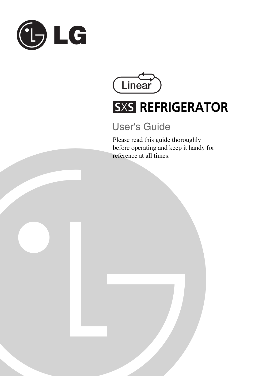 LG GC-L197STF Owner’s Manual