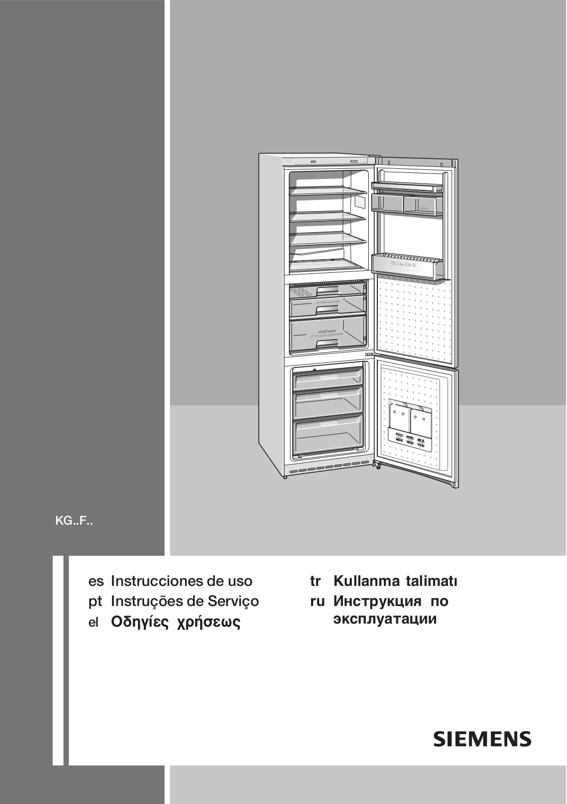 SIEMENS KG39FP98 User Manual