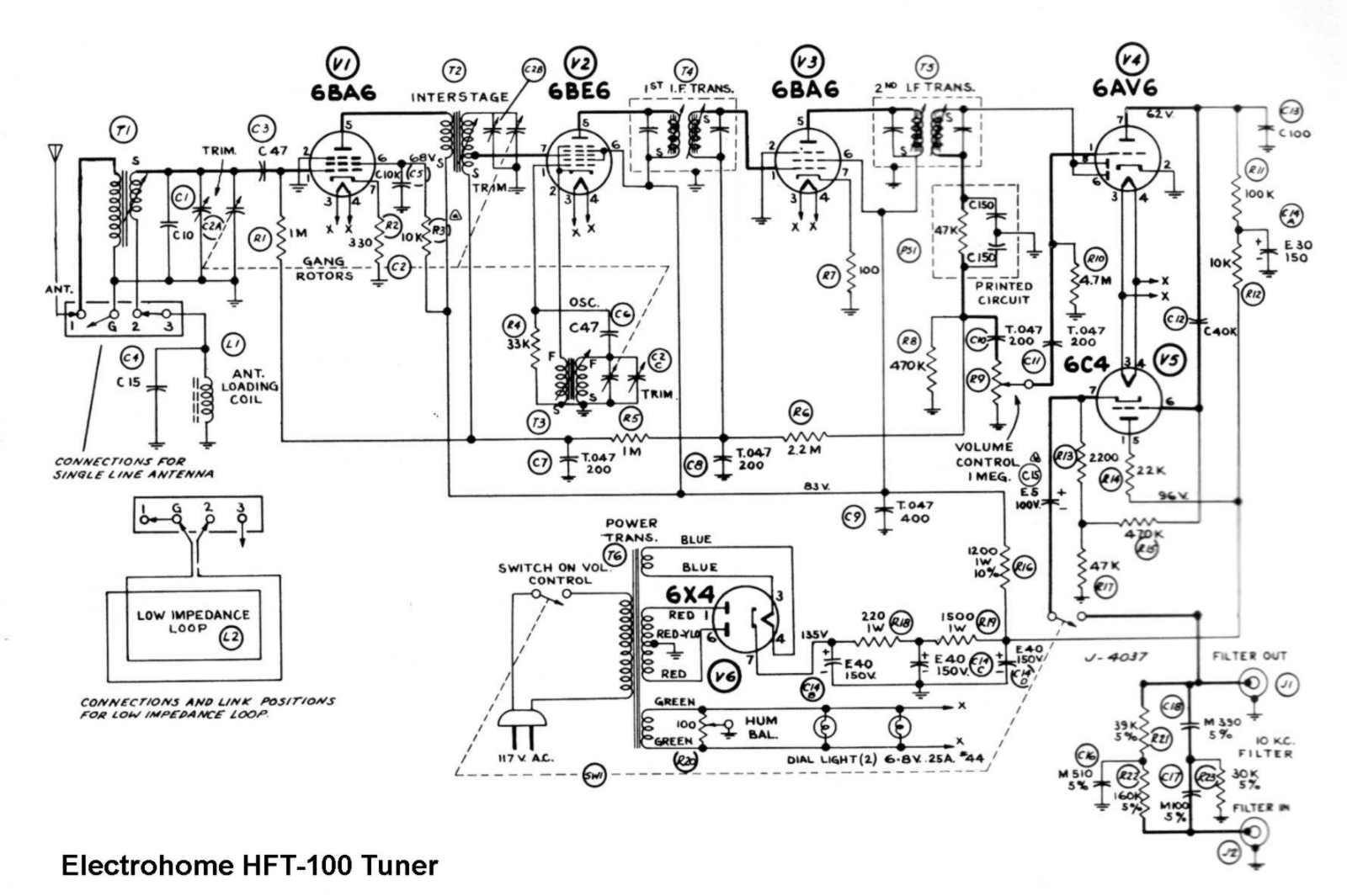 Electro-Harmonix HFT-100 Schematic