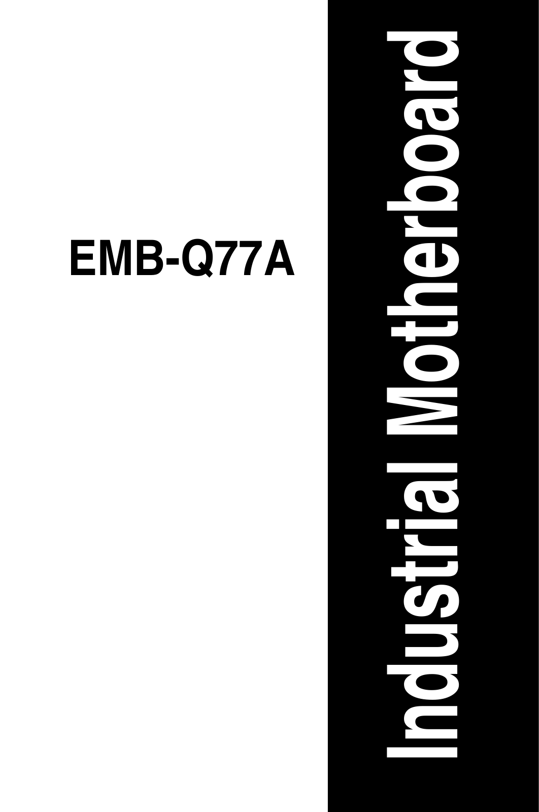 AAEON EMB-Q77A User Manual