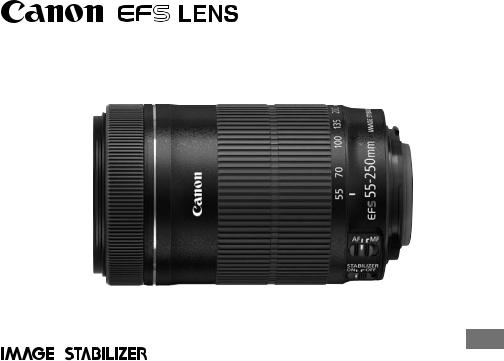 Canon EF-S 55-250mm f/4-5.6 User manual