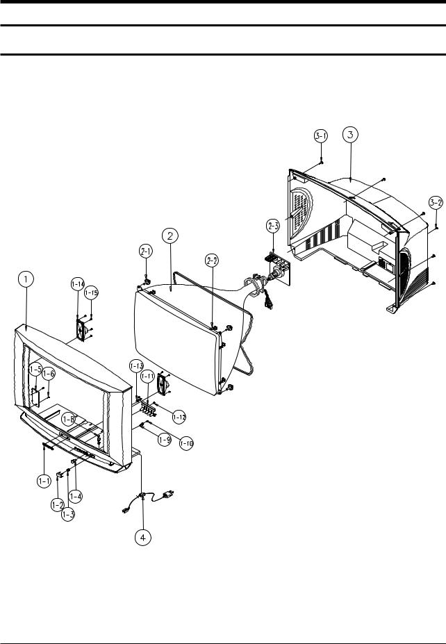 Samsung SC-76 Expoioded View and Parts List