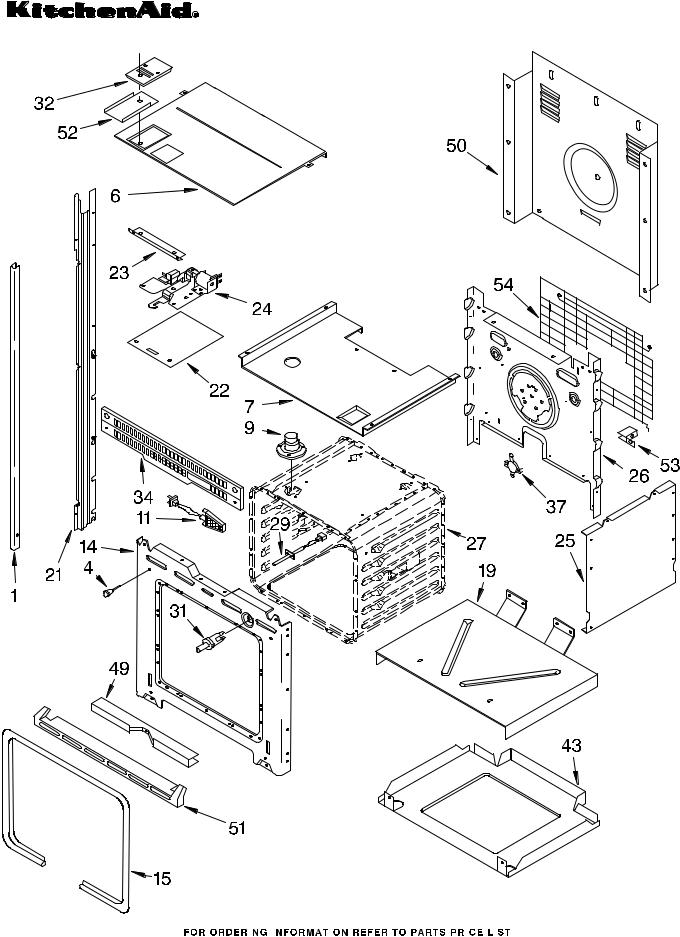 KitchenAid KEBS208DWH2 Parts List