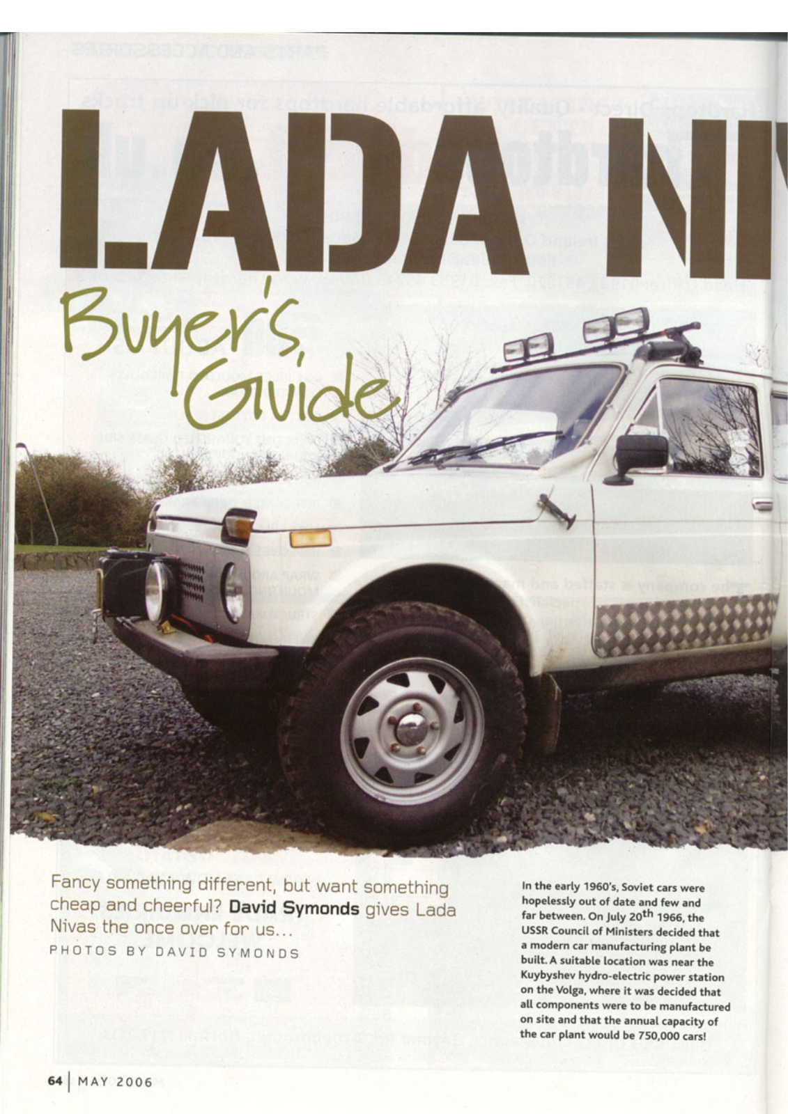 Lada Niva 2006 User Manual